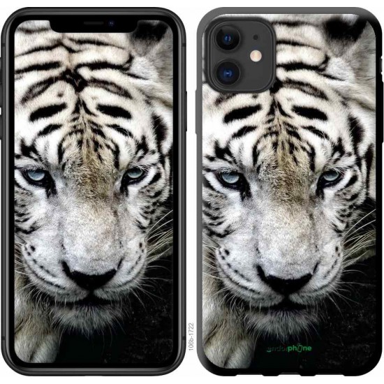 Чохол "Сумний білий тигр" на iPhone 11