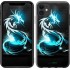 Чохол "Біло-блакитний вогняний дракон" на iPhone 11