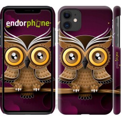 "Owl on a branch" iPhone 11 case