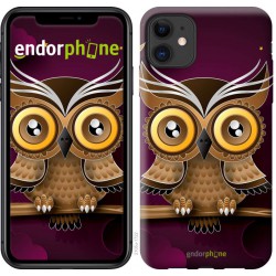 "Owl on a branch" iPhone 11 case