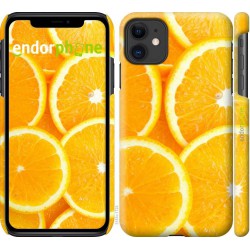 Чохол "Часточки апельсина" на iPhone 11