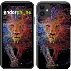 "Abstract lion 2" iPhone 11 case