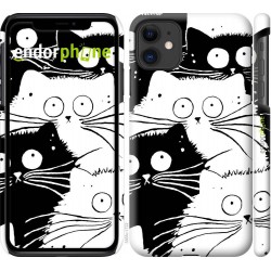 "Cats v2" iPhone 11 case