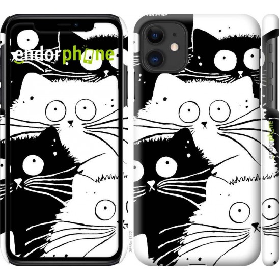 Чохол "Коти v2" на iPhone 11