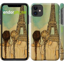 Чохол "Дівчата у Парижі" на iPhone 11