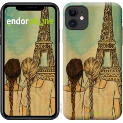 Чохол "Дівчата у Парижі" на iPhone 11