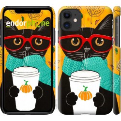 "Autumn cat" iPhone 11 case