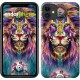 Чохол "Люмінесцентний лев" на iPhone 11