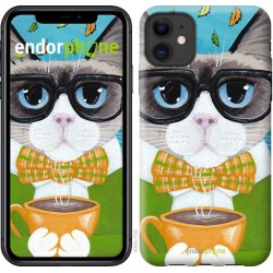 Чохол "Cat&Coffee" на iPhone 11