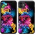 "Abstract flowers" iPhone 11 case