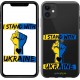 "Stand With Ukraine v2" iPhone 11 case
