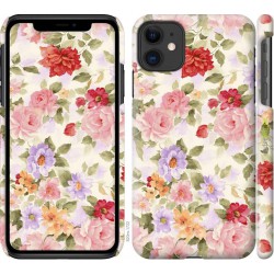 "Floral wallpaper" iPhone 11 case