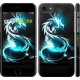 Чохол "Біло-блакитний вогняний дракон" на iPhone 7