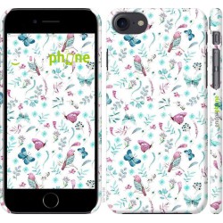 "Butterflies and birds" iPhone 7 case