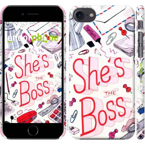 Чохол "She's the boss" на iPhone 7