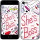 Чохол "She's the boss" на iPhone 7
