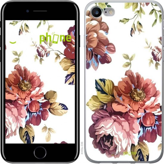 Чохол "Vintage flowers" на iPhone 7