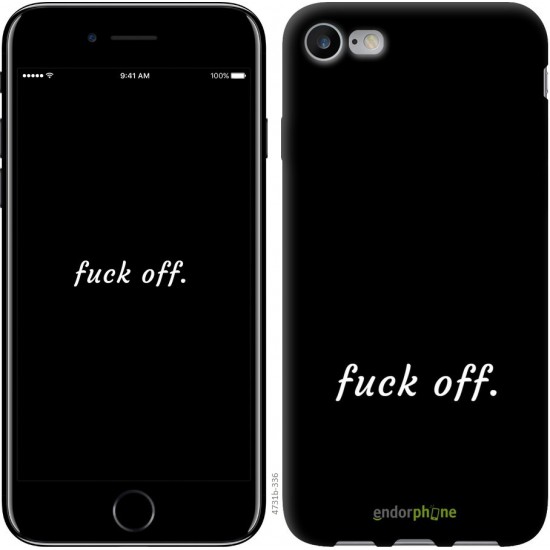 Чохол "Fuck off" на iPhone 7