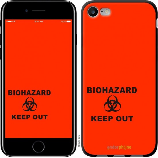 "Biohazard 34" iPhone 7 case