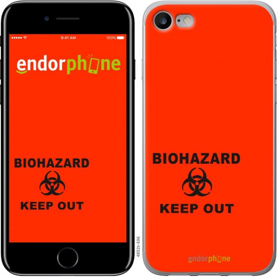 "Biohazard 34" iPhone 7 case