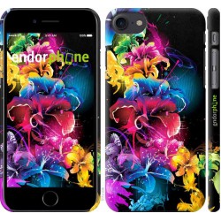 "Abstract flowers" iPhone 7 case