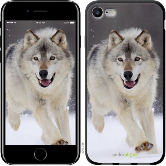 Чохол "Вовк, що біжить" на iPhone 7
